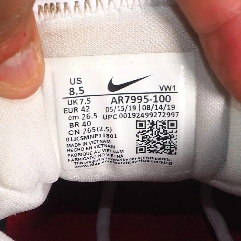Jordan ADG 'White Cement' Spikeless Golf Shoes AR7995-100 Men's 8.5‎